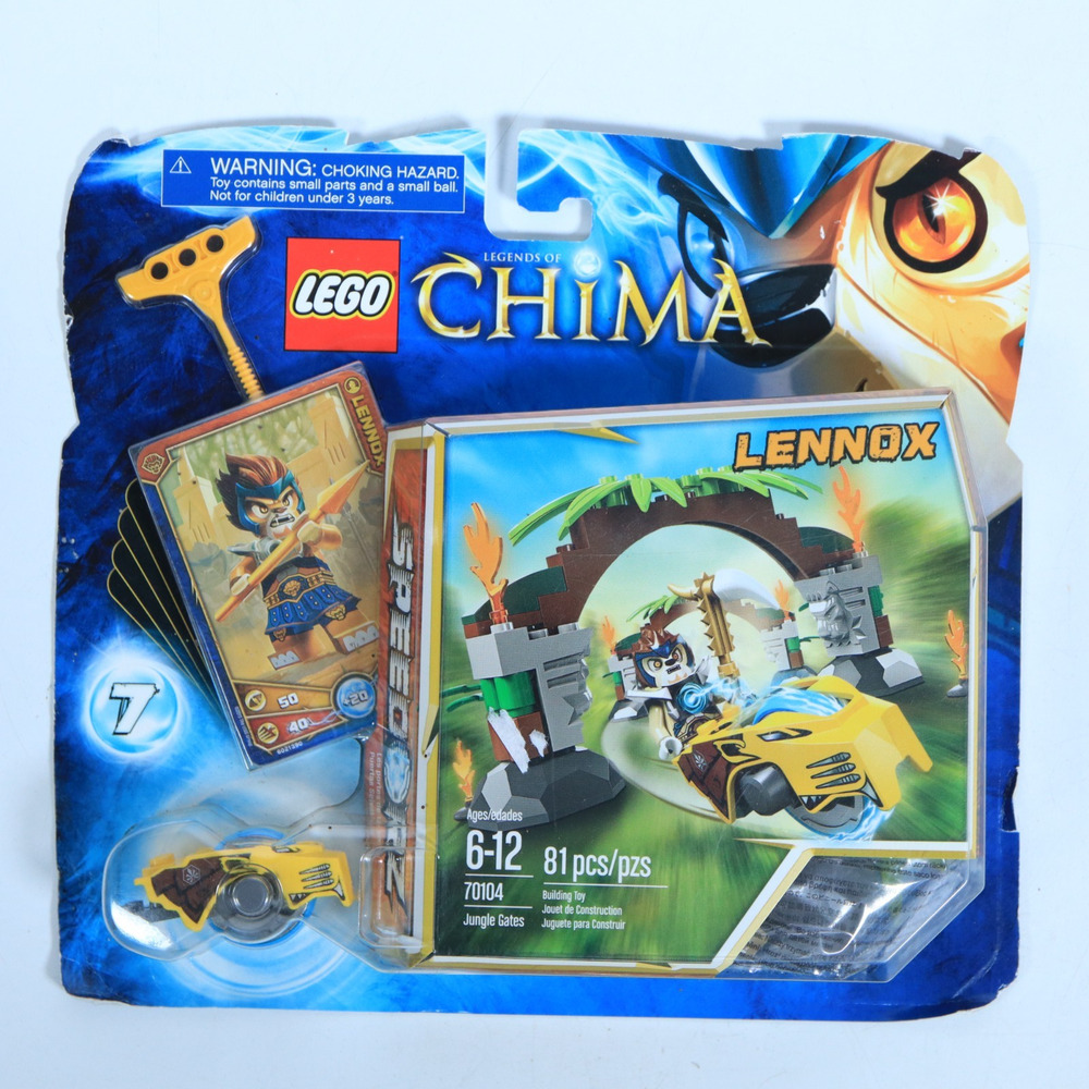 Lego Legends of Chima Jungle Gates (70104) Lennox Speedorz 81 Pieces